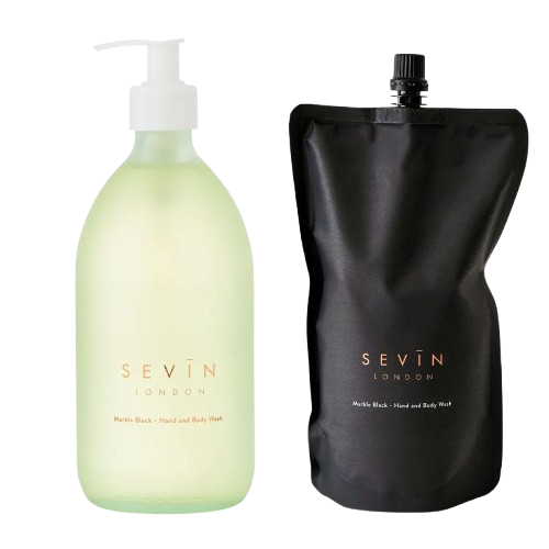 Sevin London Marble Black Hand and Body Wash Gift Bag - Подарунковий набір